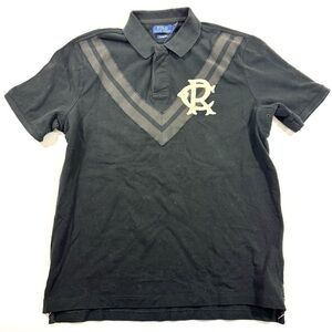 New Polo Ralph Lauren RC Rugby Club Shirt Black Classic Fit